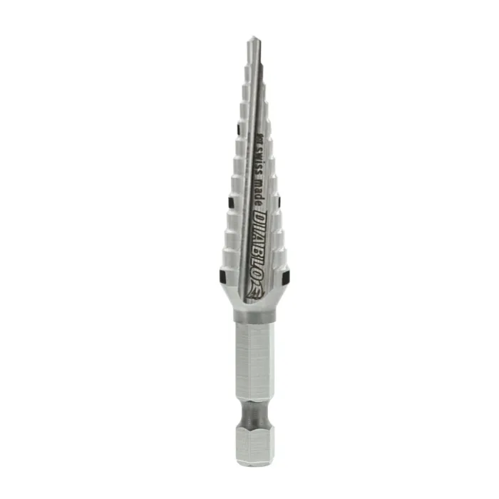 Diablo Tools 1/4 in. - 1/2 in. Impact Step Drill Bit (13 Steps)