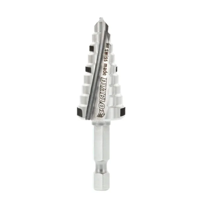 Diablo Tools 3/8 in. - 3/4 in. Impact Step Drill Bit (9 Steps)