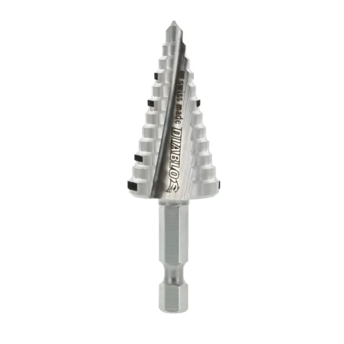 Diablo Tools 3/8 in. - 7/8 in. Impact Step Drill Bit (12 Steps)