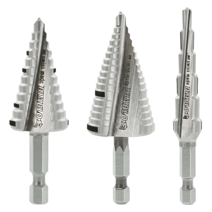 Diablo Tools Impact Step Drill Bit Set (3-pc)