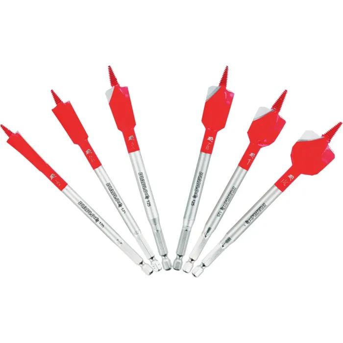 Diablo Tools Demo Demon™ Spade Bit Set for Nail-Embedded Wood (6pc)