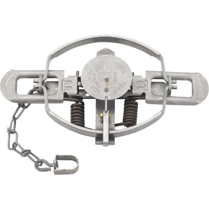 Duke Traps 6 In. Jaw Spread Steel Coil Spring Beaver, Bobcat, Coyote, & Lynx Trap