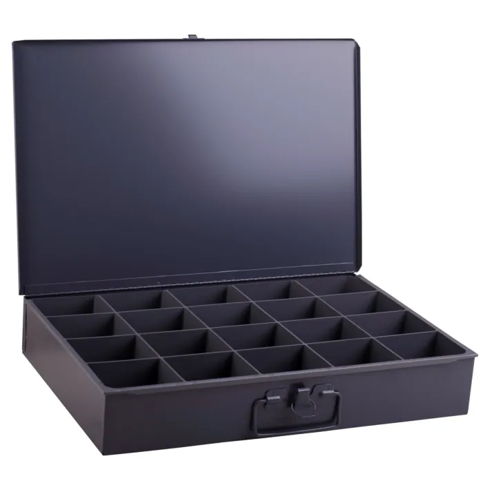 Durham Mfg 18-5/16 in 12-7/16 in 3-1/16 in Compartment Box