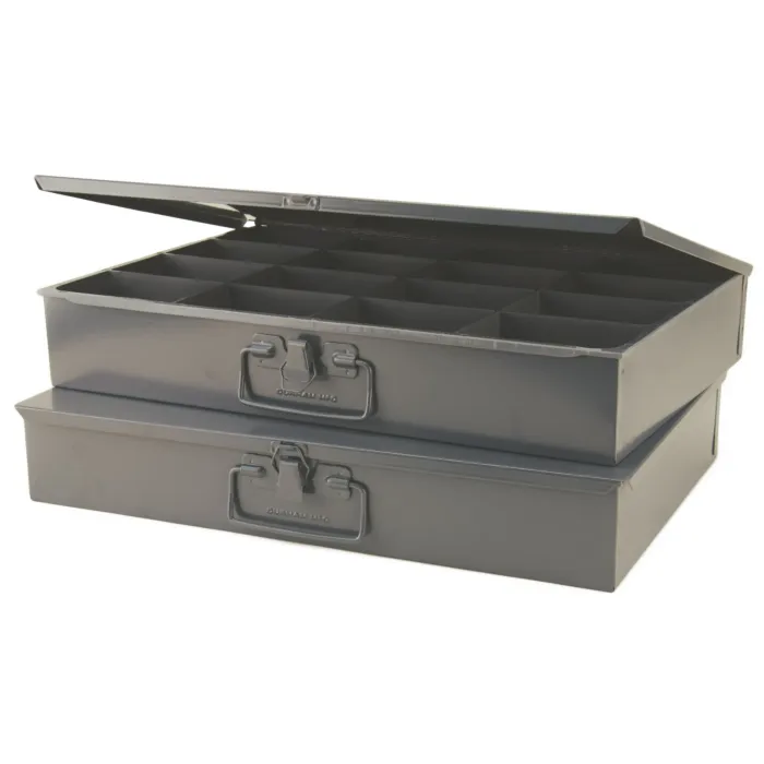Durham Mfg 18-5/16 in 12-7/16 in 3-1/16 in Compartment Box