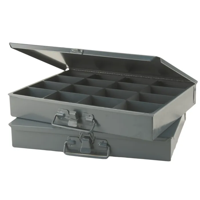 Durham Mfg 9-7/8 in 13-9/16 in 2-1/8 in Compartment Box