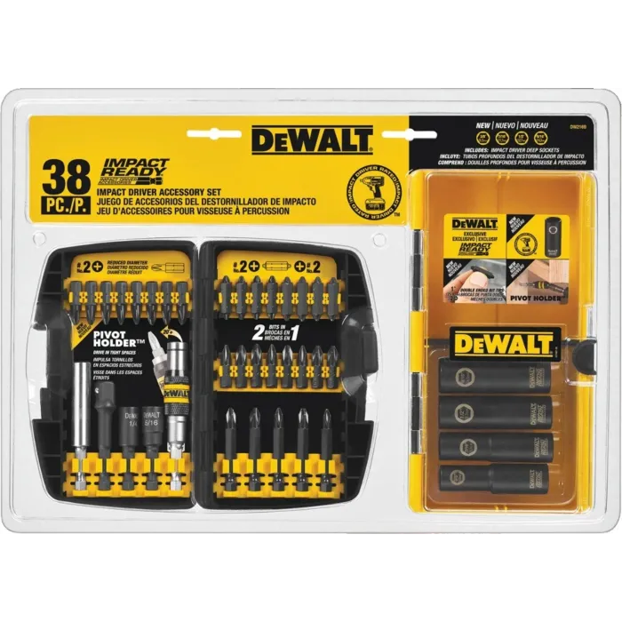 Dewalt Drill/Drive Impact Ready Driver Bit Set (38pc)