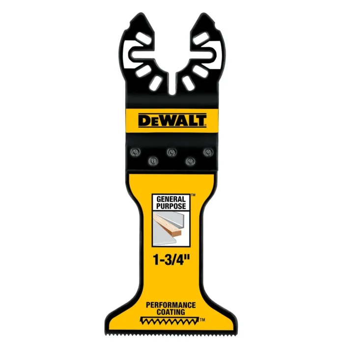 Dewalt Titanium Oscillating Tool Blade For Wood with Nails - 1-3/4 in.