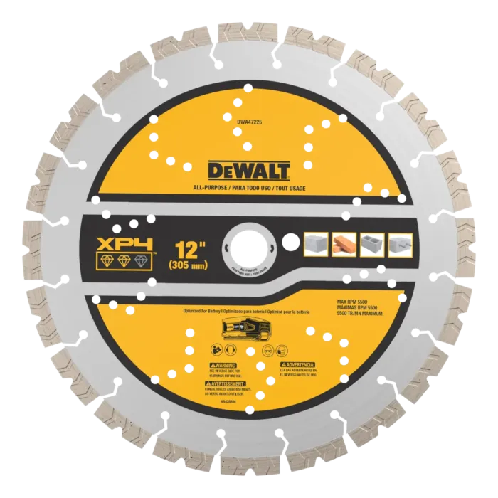 DEWALT Powershift 12" Diamond Blade XP4