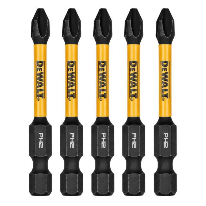 DEWALT ELITE SERIES™ 2-1/4 in. Bits For PH2 (5pk)
