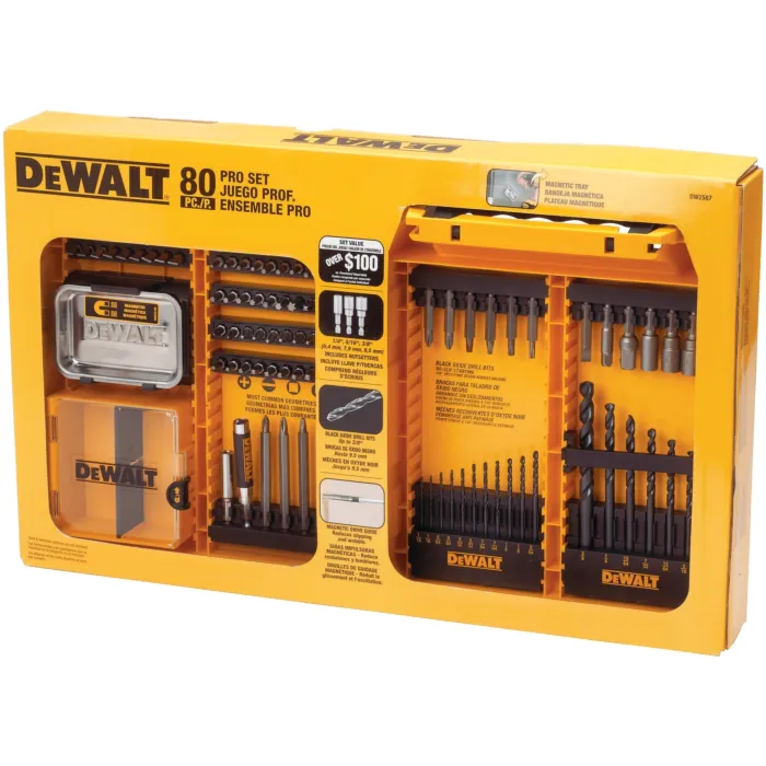 Dewalt Drill Bit/Screwdriver Set (80pc)