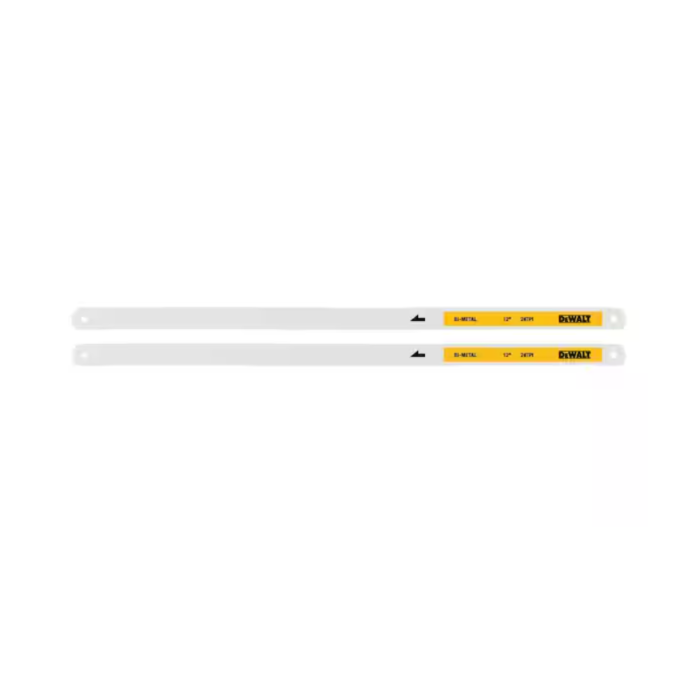 DEWALT 24TPI Bi-Metal Hacksaw Blade (2pk) 12 in.