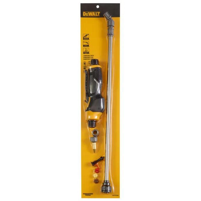 DEWALT Stainless Steel Shutoff and Nozzle