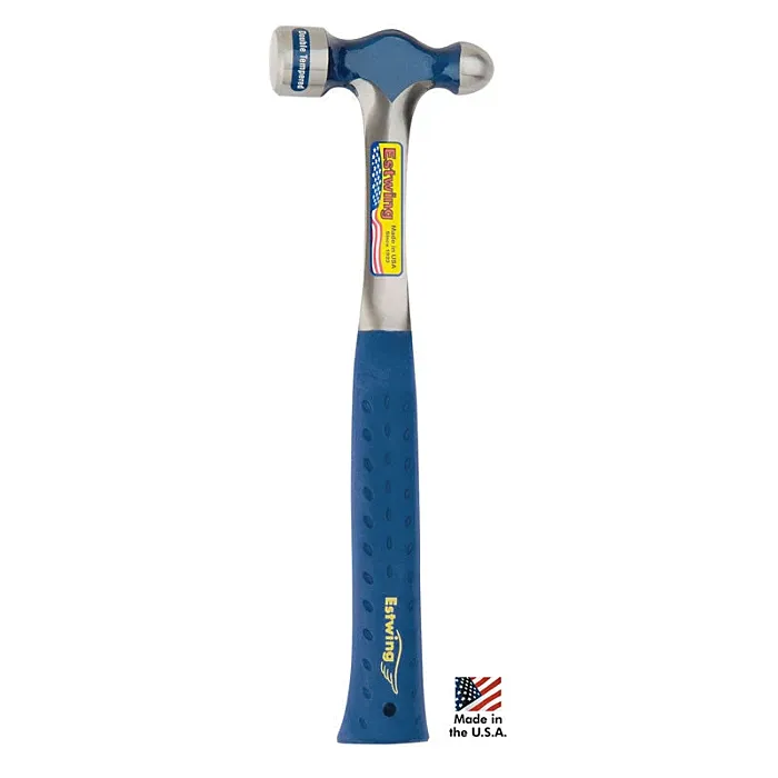 Estwing 16 oz Steel Blue/Silver Ball Peen Hammer