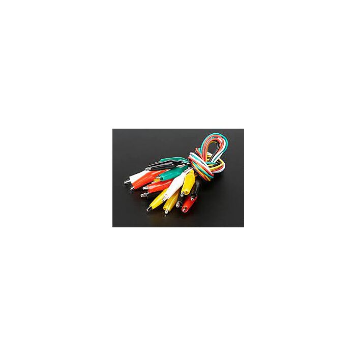 Enkay 26 AWG Insulated 19-1/2 in 10-Piece Test Lead kit
