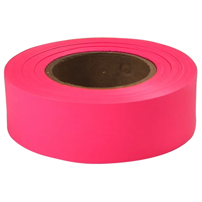 Empire 200 ft. x 1 in. Pink Flagging Tape