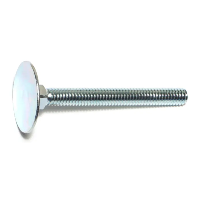 5/16"-18 x 3" Elevator Bolt, Coarse Thread, Zinc 