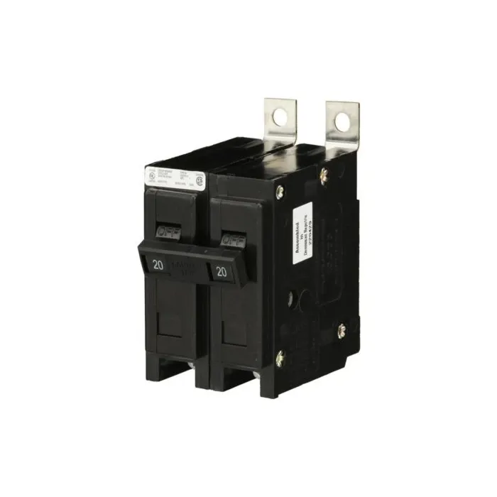 Eaton Type BAB Two Pole Thermal Magnetic Circuit Breaker - 50 A
