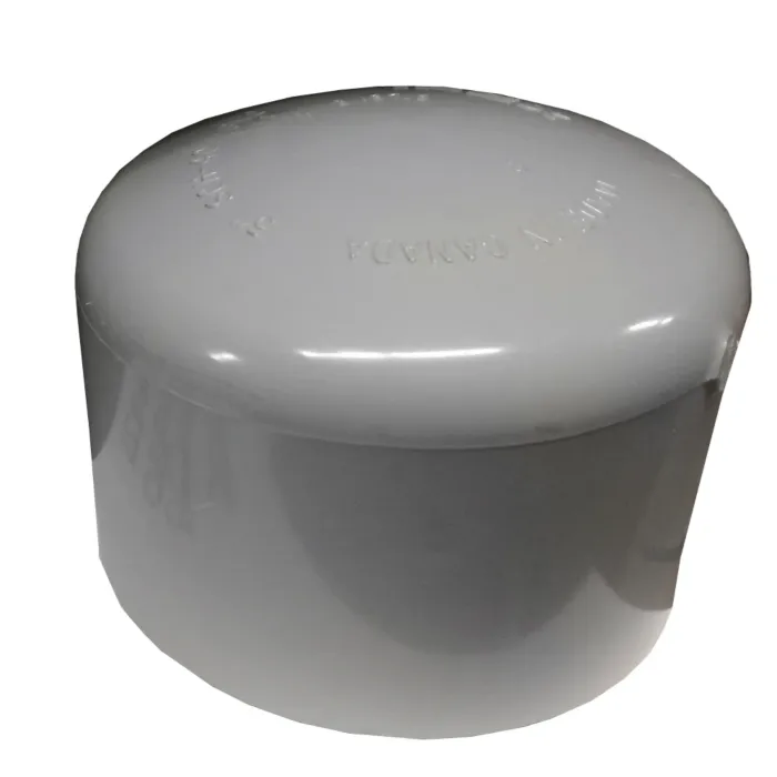 3.05 in 3 in PVC End Cap