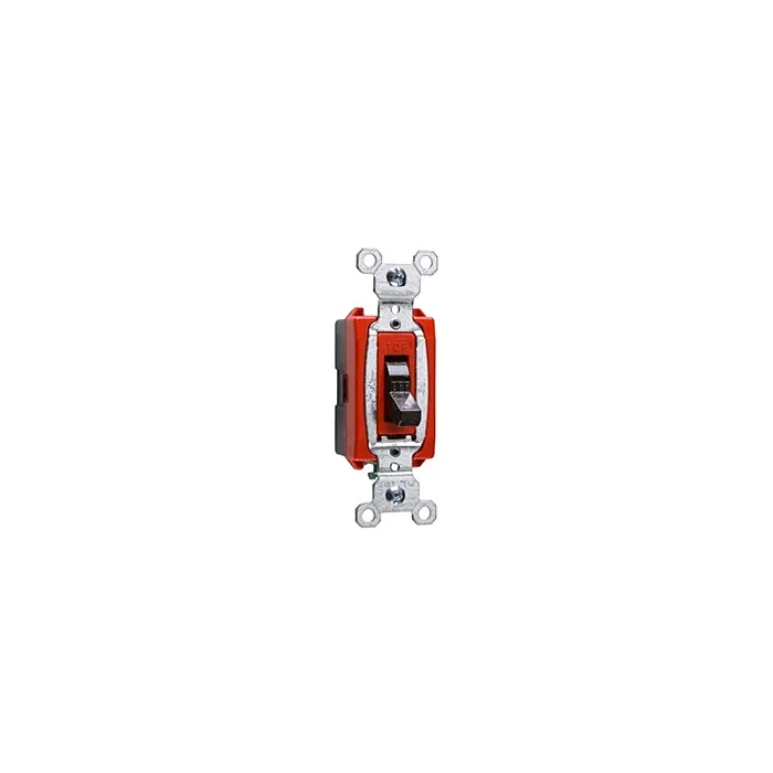 Pass & Seymour Commercial Specification Grade Switch, Brown