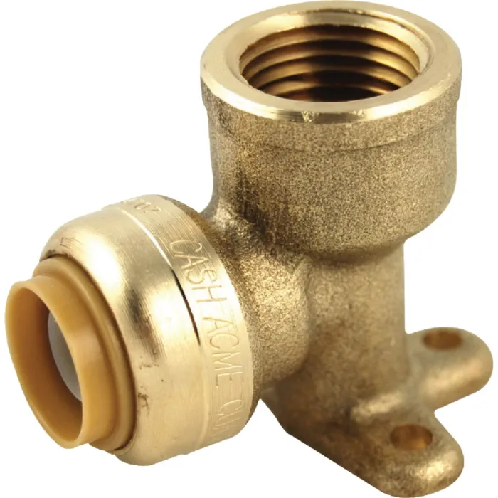 Boshart Industries NO LEAD 1/2"PFx1/2"FPT DROPEAR ELBOW
