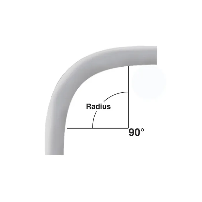 CANTEX 4 in 90 deg Nonmetallic PVC Plain End Special Radius Elbow