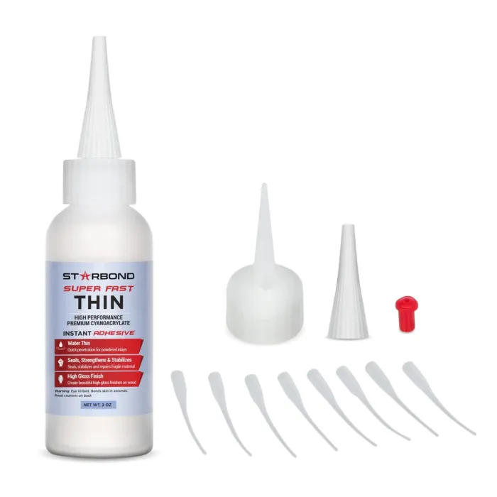 Starbond Super Fast Thin CA Glue EM-02, 2 ounce