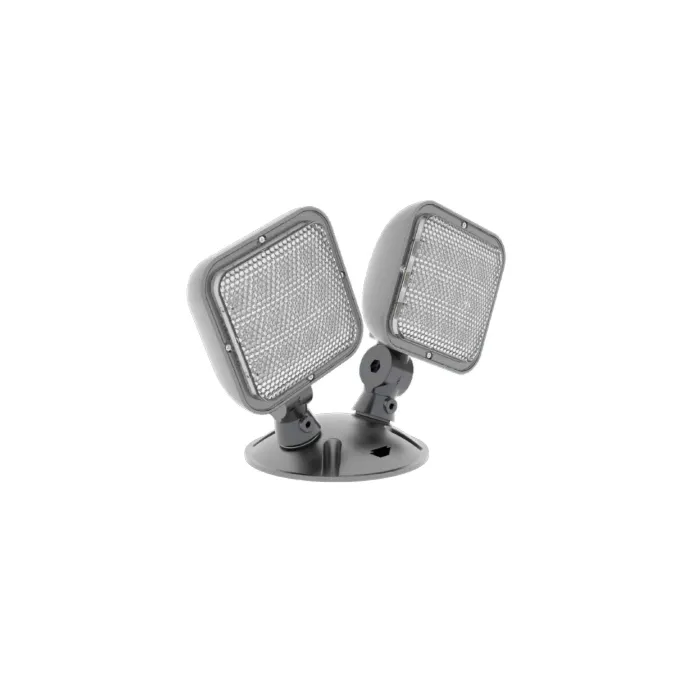 Keystone Outdoor Light w/ Dual Head (Silver) 200L, 2.4W