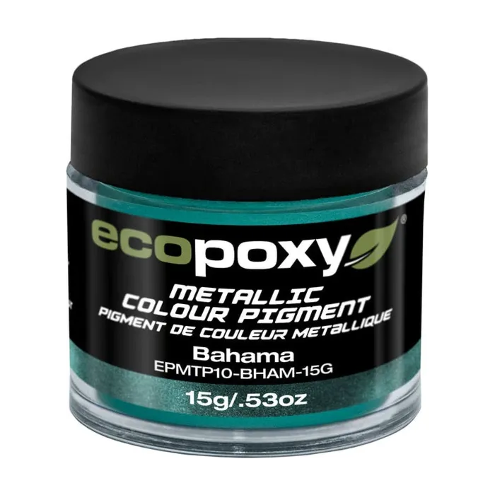 EcoPoxy 15 g Powder Bahama Metallic Color Pigment