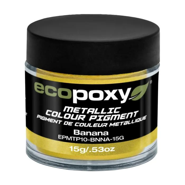 EcoPoxy 15 g Powder Banana Metallic Color Pigment