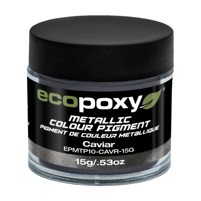 EcoPoxy 15 g Powder Caviar Metallic Color Pigment