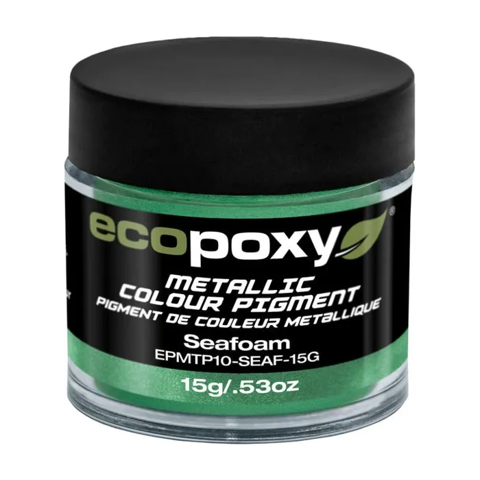 EcoPoxy 15 g Powder Seafoam Metallic Color Pigment