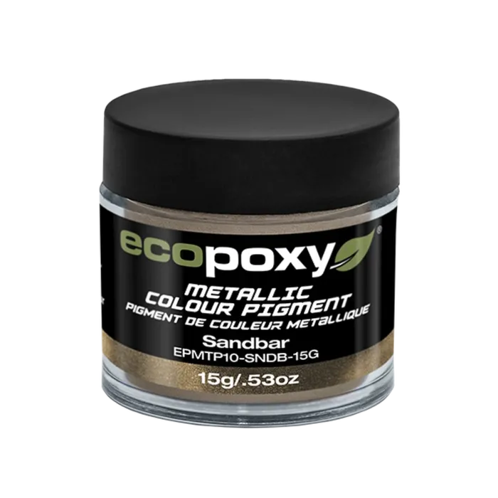 EcoPoxy 15 g Powder Sandbar Metallic Color Pigment