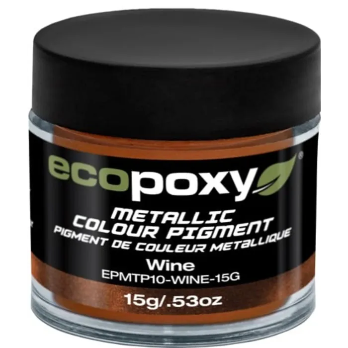 EcoPoxy 15 g Powder Wine Metallic Color Pigment