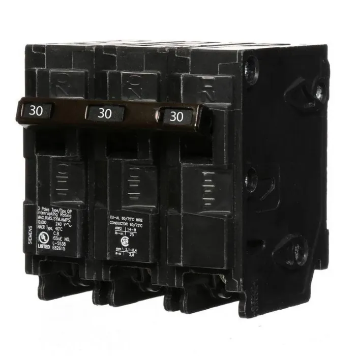 Siemens 30 Amp 3-Pole 240V Circuit Breaker