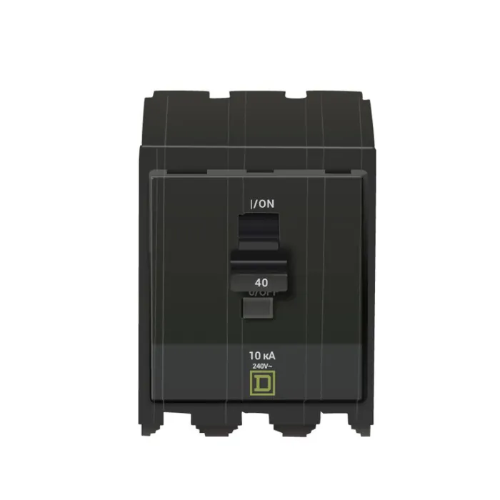 Square D QO 40 Amp 3-Pole 240V Plug-in Circuit Breaker