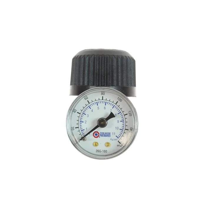 Coilhose Pneumatics 1/4" Economy Regulator w/ Gauge