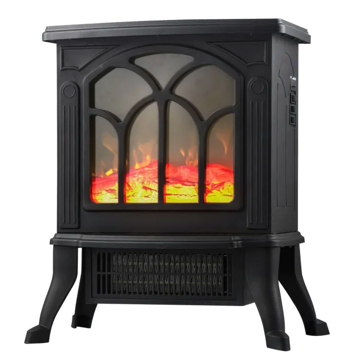 Comfort Glow Freestanding Electric Fireplace Stove Heater - 5,200 BTU