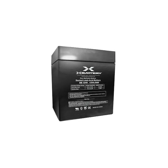 Interstate All Battery Power Patrol Rechargeable Security System Battery 12V 5A