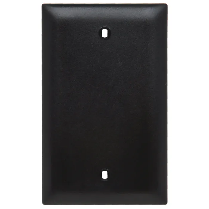 Pass & Seymour TradeMaster® 1-Gang Nylon Wall Plate (Black)