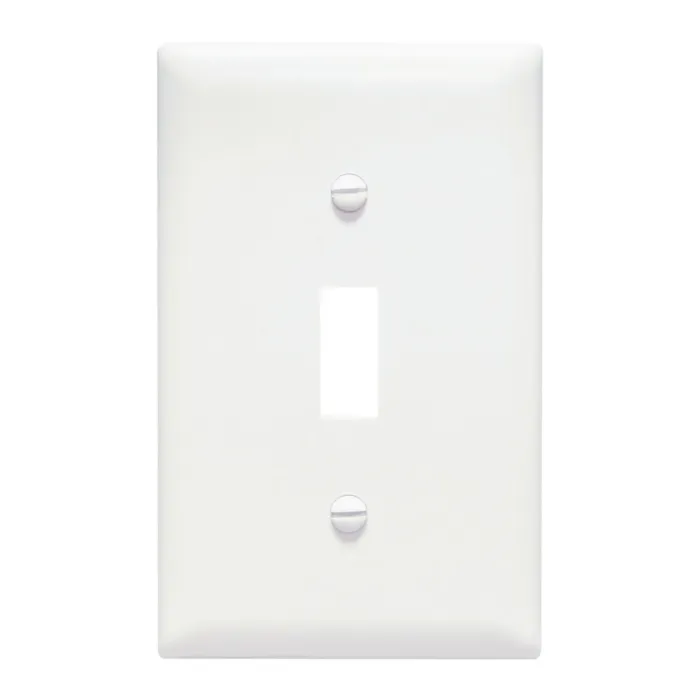 Pass & Seymour TradeMaster® 1-Gang Nylon Wall Plate (White)