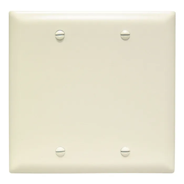 Pass & Seymour TradeMaster® 2-Gang Nylon Wall Plate (Light Almond)
