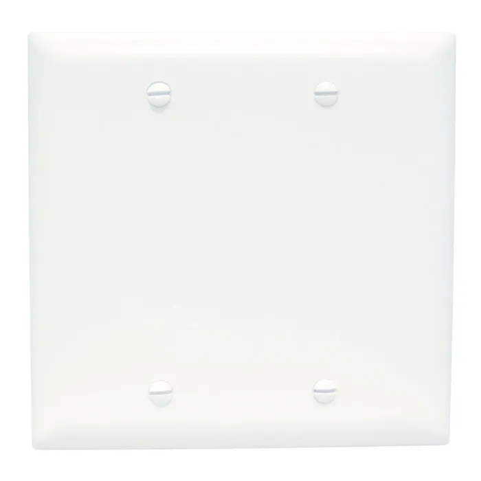 Pass & Seymour TradeMaster® 2-Gang Nylon Wall Plate (White)