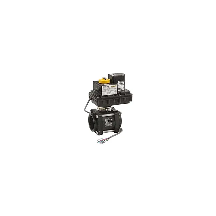 Banjo Ball Valve 2" 2-Way 12V