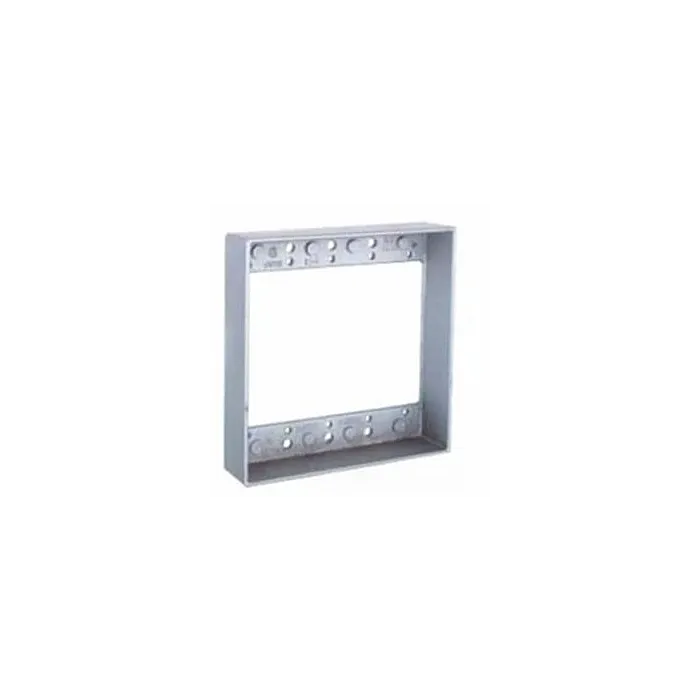 Box Extension WP 2-gang Metal