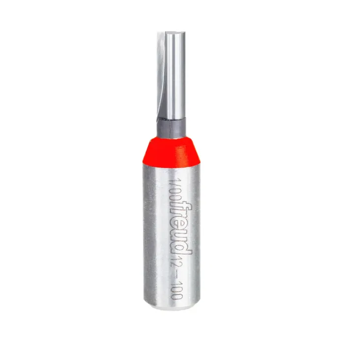 Freud Tools 1/4" (Dia.) Double Flute Straight Bit (Eclipse Grind)