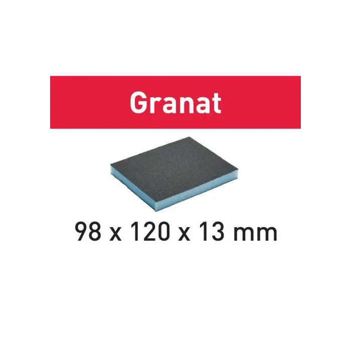 Festool Abrasive sponge 98x120x13 60 GR/6 Granat