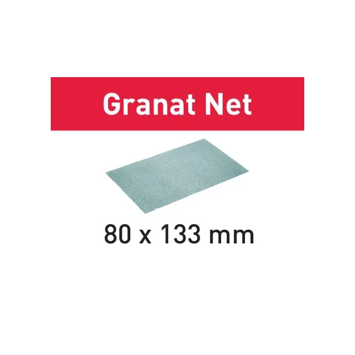 Festool Abrasive net STF 80x133 P80 GR NET/50 Granat Net