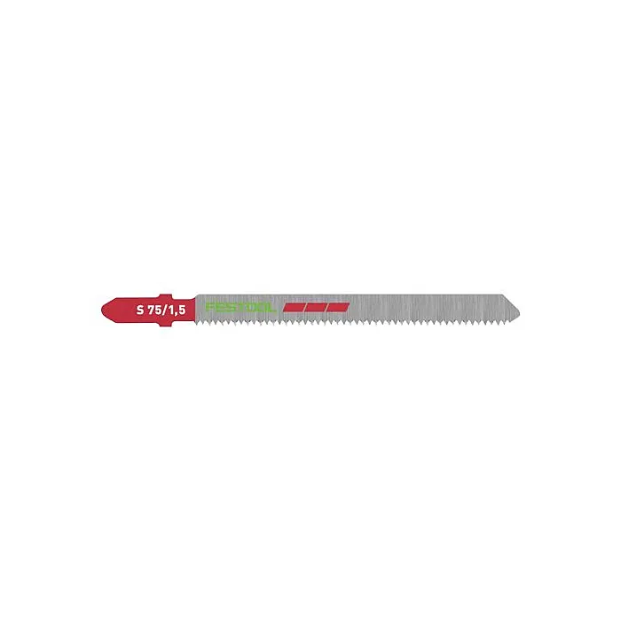 Festool Jigsaw blade S 75/1,5/5 PLASTICS PROFILE