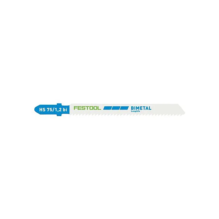 Festool Jigsaw blade HS 75/1,2 BI/5 METAL STEEL/STAINLESS STEEL