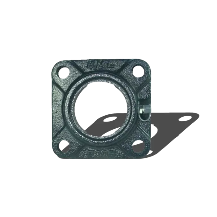 KML 1/2 in 4-1/8 in 5/8 in 4-Bolt Normal Duty Flange Housing with Set Screw Locking